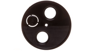 Berker R.1/R.3 Element centralny do gniazda antenowego 2- 3-wyjściowego czarny 12032045