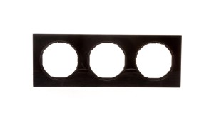 Berker R.3 Ramka potrójna czarna 10132245