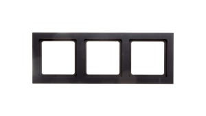 Berker Q.3 Ramka potrójna antracyt, aksamit 10136096