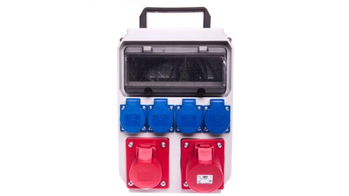 Rozdzielnica stacjonarna HEL 1x32A/4P+1x16A/4P+4x16AGS230V 9012605W