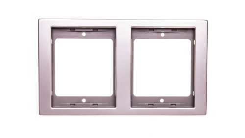 Berker K.5 Ramka podwójna pionowa stal szlachetna nierdzewna 13237004