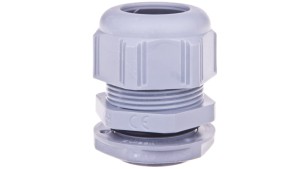 Dławnica kablowa poliamidowa M32 IP68 jasnoszara ISO-32 098006