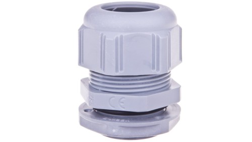Dławnica kablowa poliamidowa M32 IP68 jasnoszara ISO-32 098006
