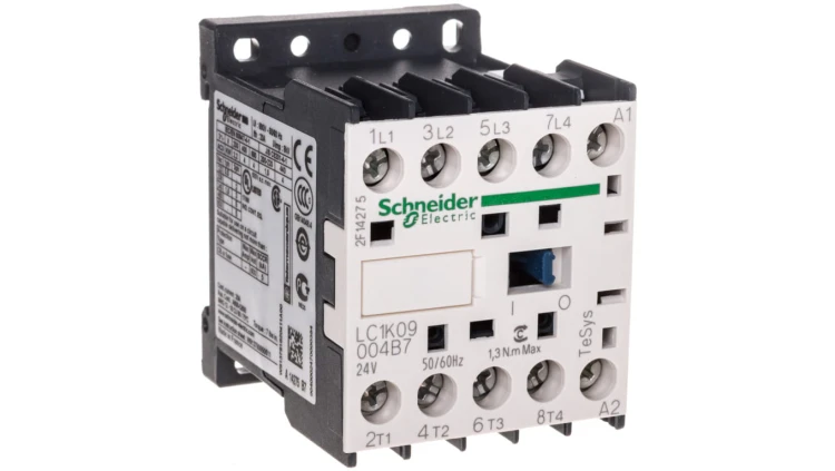 Stycznik mocy 20A AC-1 4P 24V AC 0Z 0R LC1K09004B7