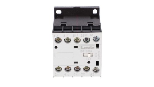 Stycznik mocy 3P 12A 5,7kW przy 400VAC AC3, cewka 24VAC 50/60Hz, 0Z 1R 11BG1201A024