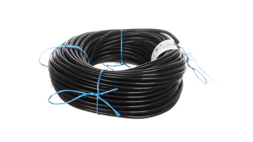 Wąż poliamidowy z sinusoidalnym nacięciem SILVYN RILL PA6 SINUS 6,7x10 czarny 61806550 /50m/