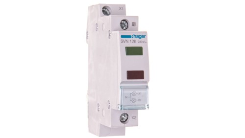 Lampka modułowa zielona/czerwona 230V AC SVN126