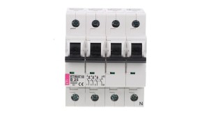 Wyłącznik nadprądowy 3P+N B 25A 10kA AC ETIMAT10 002126718