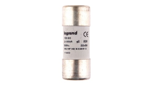 Wkładka bezpiecznikowa cylindryczna 22x58mm 80A gL 500V HPC 015380
