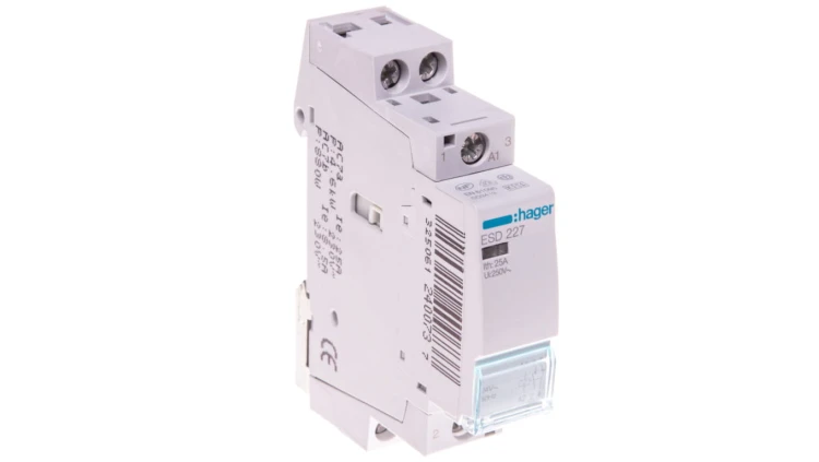 Stycznik modułowy 25A 1Z 1R 24V AC ESD227