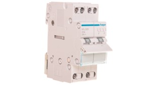 Przełącznik modułowy I-II 25A 2P SFL225