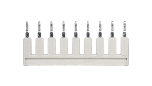 Mostek grzebieniowy 9-torowy 25A jasnoszary 2002-409 TOPJOBS