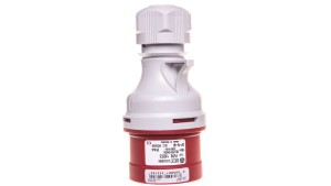 Wtyczka przenośna 5P 16A 400V czerwona IP44, IVN 1653