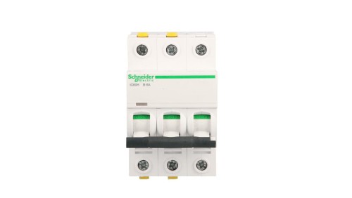 Wyłącznik nadprądowy 3P B 6A 10kA AC iC60H-B6-3 A9F06306