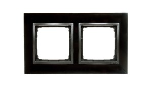 Simon 54 Nature Ramka podwójna szkło ZASTYGŁA LAWA DRN2/73