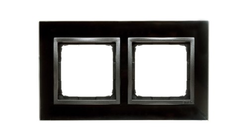 Simon 54 Nature Ramka podwójna szkło ZASTYGŁA LAWA DRN2/73