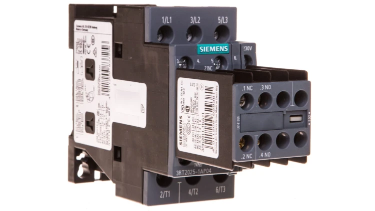 Stycznik mocy 17A 3P 230V AC 2Z 2R S0 3RT2025-1AP04
