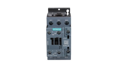 Stycznik mocy 25A 3P 230V AC 1Z 1R S0 3RT2026-1AP00