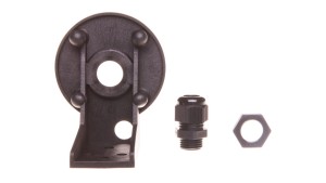 Cokół mocujący tworzywo montaż ścienny czarny 70mm 8WD4408-0CC