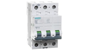 Wyłącznik nadprądowy 3P C 10A 6kA AC 5SL6310-7