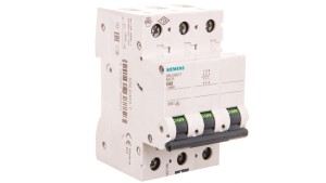 Wyłącznik nadprądowy 3P C 63A 6kA AC 5SL6363-7