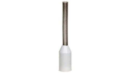 Końcówka tulejkowa izolowana HI 0,5/10 DIN E08KH-02010111801 /100szt/
