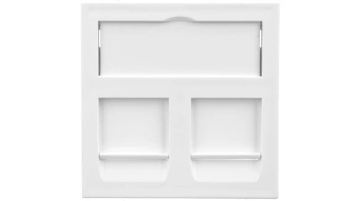 Adapter M45 dla 2xRJ45 biały DTG-2RM RW1 6119292