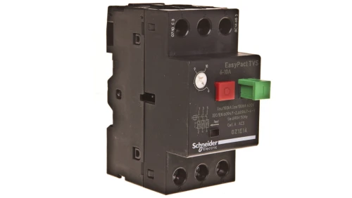 Wyłącznik silnikowy 3P 4kW 6-10A EasyTeSys Power, napęd przyciskowy, zaciski skrzynkowe GZ1E14