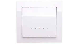 KIER Łącznik pojedynczy z podświetleniem biały ŁP-1WS/00