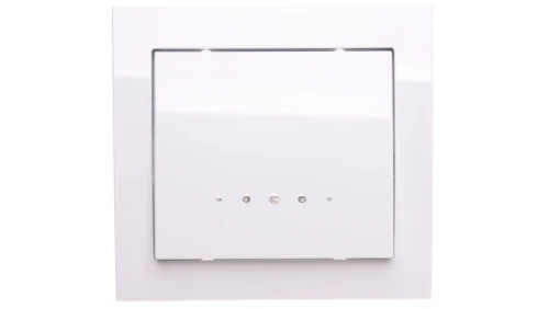 KIER Łącznik pojedynczy z podświetleniem biały ŁP-1WS/00