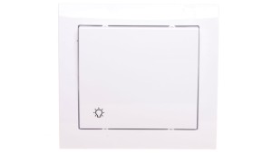 KIER Przycisk /światło/ biały ŁP-5W/00