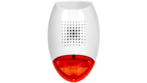 Sygnalizator zewnętrzny akustyczno-optyczny czerwony przetwornik dynamiczny SD-3001 R
