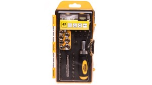 Zestaw wkrętak imbusy groty i nasadki 42 części MN-14-518