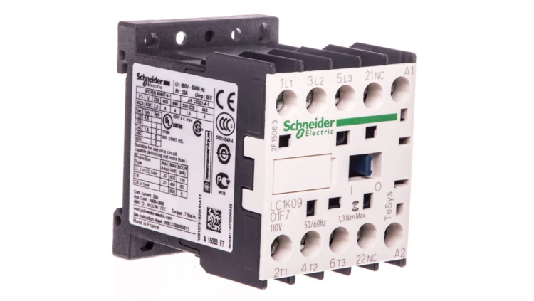Stycznik mocy 9 A 3P 3Z 115 V AC LC1K0901F7