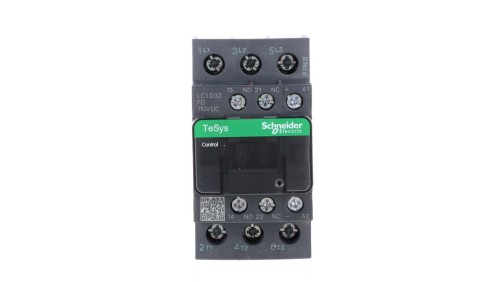TeSys Deca Stycznik mocy 32A 3P 110V DC 1Z 1R LC1D32FD