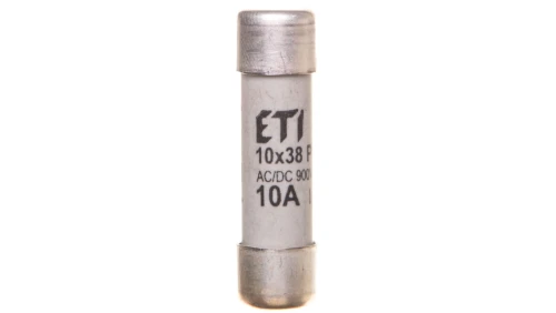 Wkładka bezpiecznikowa cylindryczna PV 10x38mm 10A gR 900V AC/DC CH10 002625031