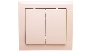 KIER Łącznik świecznikowy beżowy ŁP-2W/01