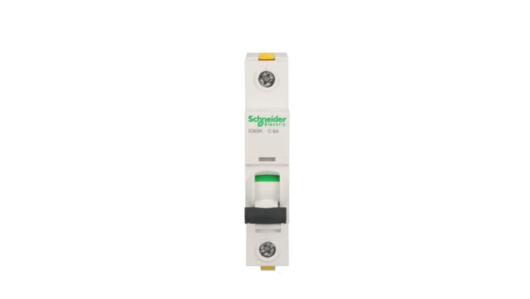 Wyłącznik nadprądowy 1P C 6A 10kA AC iC60H-C6 A9F07106