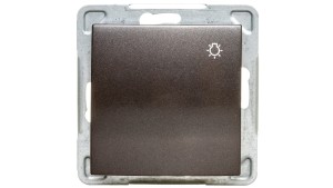 IMPRESJA Przycisk /światło/ antracyt ŁP-5Y/m/50