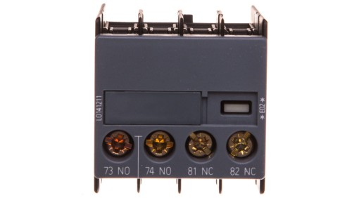 Styki pomocnicze 1Z 1R montaż czołowy S00 do S3 przył śrubowe od dołu SIRIUS 3RH2911-1MA11