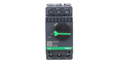 TeSys Deca Wyłącznik silnikowy 3P 11kW 25A GV2L22