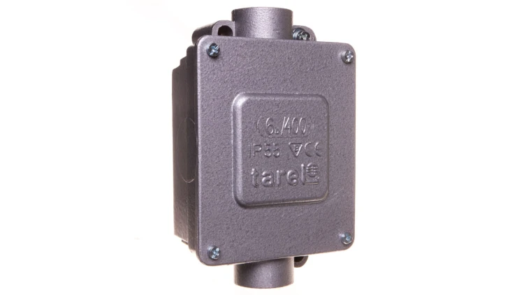 Puszka odgałęźna metalowa 5-torowa 6mm2 2 wejścia IP55 022