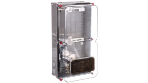 Zestaw zabezpieczeniowo-pomiarowy przeźroczysta pokrywa 8-modułów IP55 ZP-50 9703-000