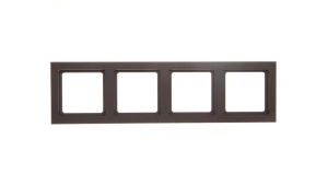 Berker Q.3 Ramka poczwórna uniwersalna antracyt/ aksamit 10146096
