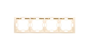 Simon Basic Neos Ramka poczwórna beżowy BMRC4/12