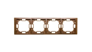 Simon Basic Neos Ramka poczwórna dębowy BMRC4/051