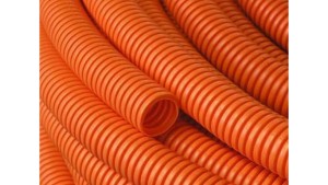 Rura karbowana 320N fi 16/11 bezhalogenowa do zalewania betonem z pilotem i smarowaniem ECTP1216T /100m/