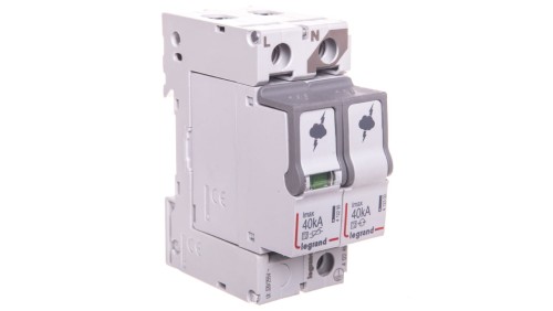 Ogranicznik przepięć Typ T2 1P+N 40kA 1,7kV ON 300 TT/TNS 412246