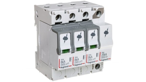 Ogranicznik przepięć Typ T1+T2 3P+N 8kA 1,3kV ON 300 TT/TNS 412257