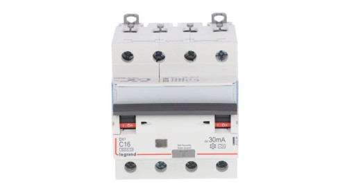 Wyłącznik różnicowo-nadprądowy 4P 16A C 0,03A typ A P314 DX3 411234
